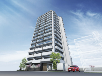 ヴェルディ倉敷駅南　外観完成予想図