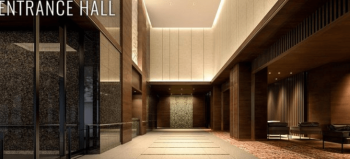 プラウドタワー名古屋錦　エントランスホール完成予想図