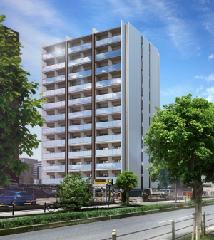 プラウド難波　外観完成予想図2