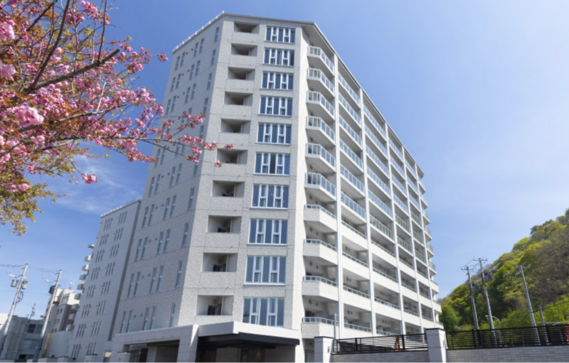 ファイル:ミッドマークス円山 桜の邸 杜の邸 外観1.png