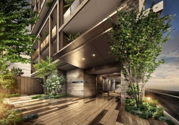 レ・ジェイド金山グランデ　エントエランス完成予想図