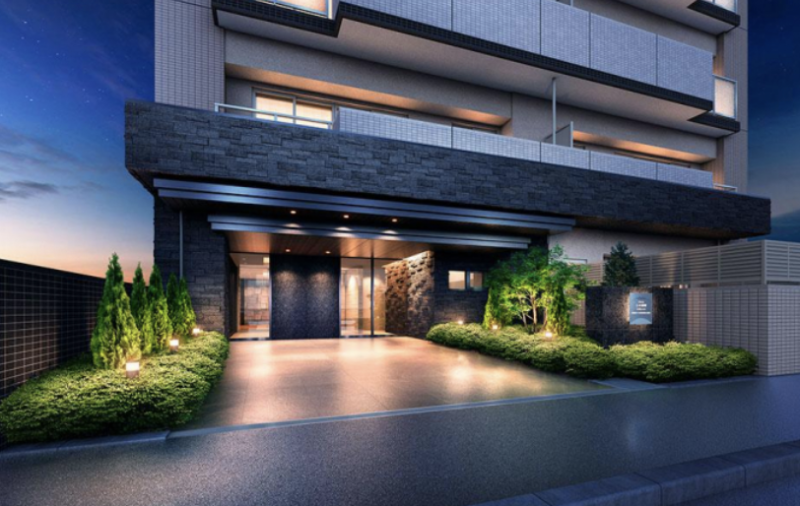 ファイル:アイム二十四軒アヴァンス エントランスアプローチ完成予想図.png