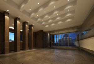 アルファステイツ観音本町　エントランスホール完成予想図