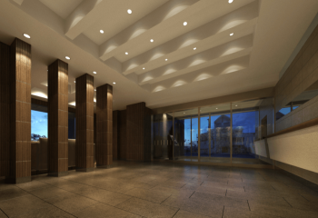 アルファステイツ観音本町　エントランスホール完成予想図