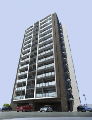 サンレリウス黒崎駅ネクスト　外観完成予想図