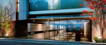 ピアース目黒青葉台　エントランス完成予想図CG