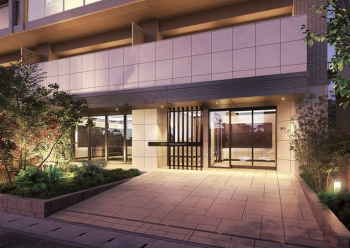 プレシス与野本町　エントエランスアプローチ完成予想図