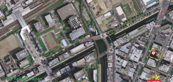 インプレストタワー芝浦 エアレジデンス建設地（2013年03月頃）