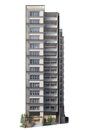 Brillia（ブリリア） 西新宿　外観完成予想図