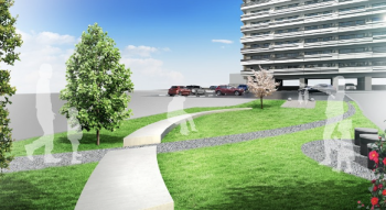 アルファスマート南国III　ポケットパーク完成予想図