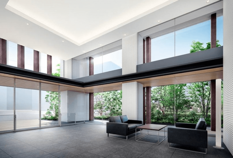 ファイル:シティハウス調布 エントエランスホール完成予想図.png