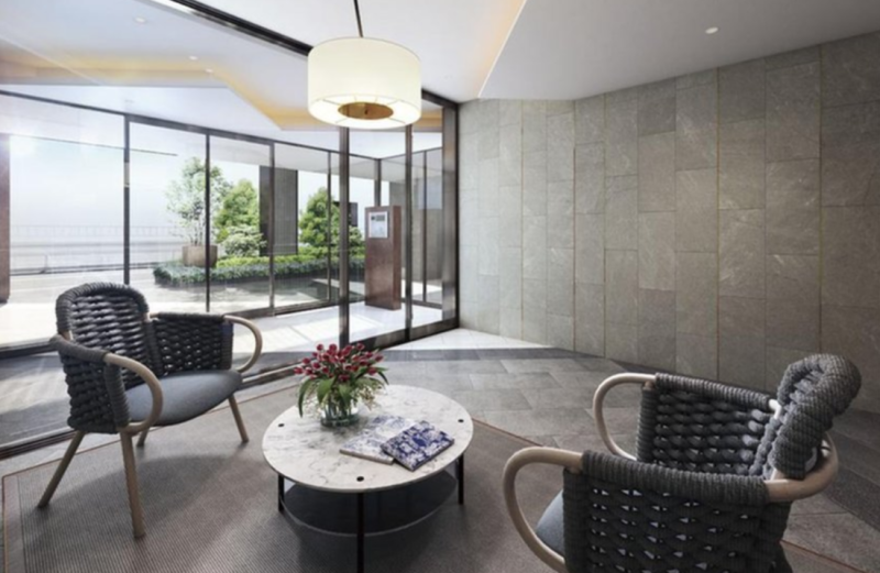 ファイル:ネベル三鷹 エントランスホール完成予想図.png