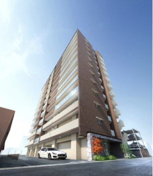 アルファステイツ四日市城北町　外観完成予想図