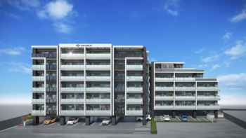 サングレート今宿オーシャンテラス　外観完成予想図