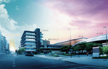 ジオ京都二条　周辺写真CG合成