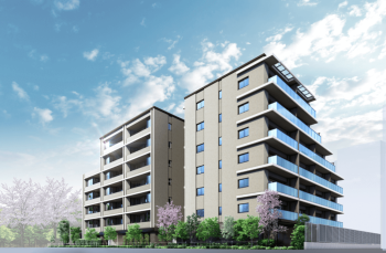 パークホームズ志村坂上 ザ テラス　外観完成予想図