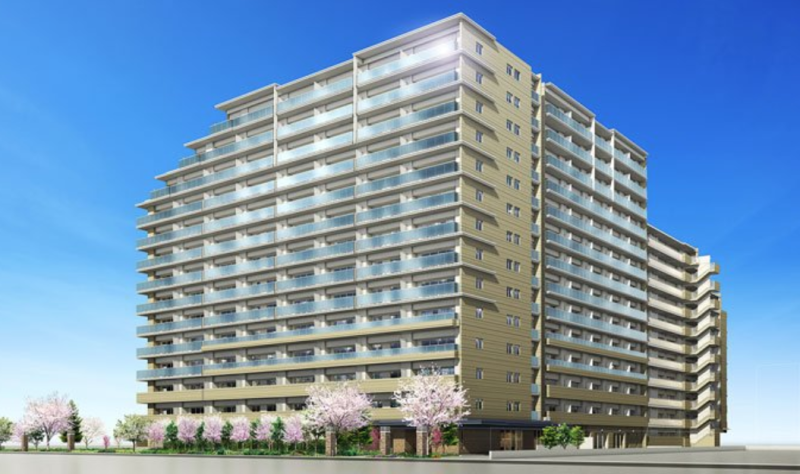 ファイル:ミリカ・ガーデン 外観完成予想CG.png