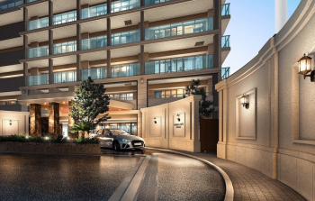 ヴェレーナシティ朝霞　エントエランスアプローチ完成予想図