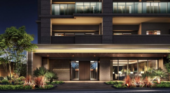 ヴェレーナシティ西新井　エントランスアプローチ外観完成予想図