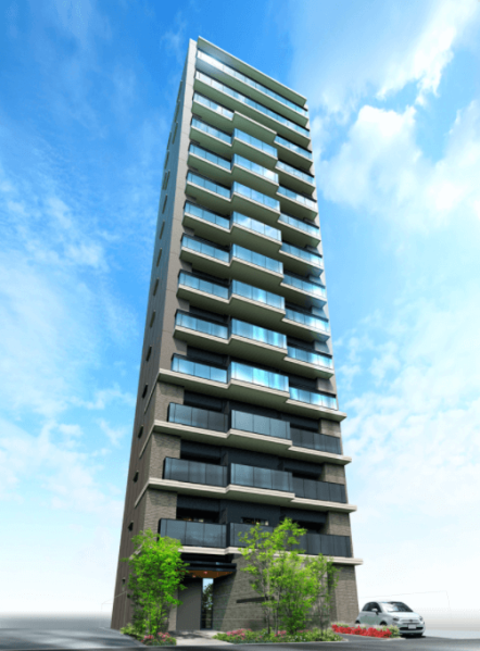 ファイル:(仮称)ユニハイム大阪上本町プロジェクト 外観完成予想図.png