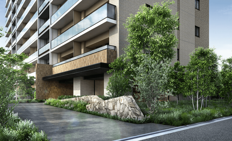 ファイル:ウエリス高崎問屋町 エントエランスアプローチ完成予想図.png