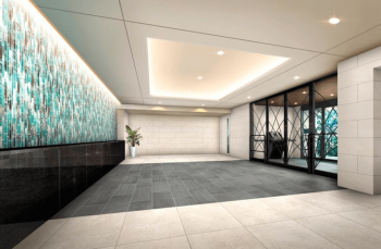 パラドール五条西小路スクエア　エントエランスホール完成予想図