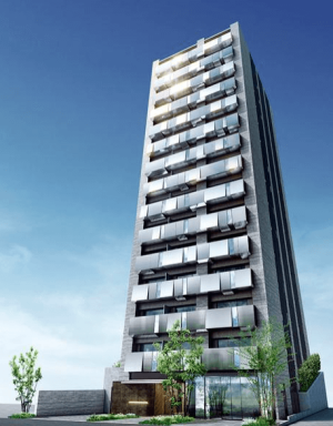 ピアース渋谷　外観完成予想図