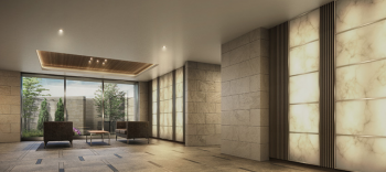 ブランズ琴似中央 エントランスホール完成予想CG