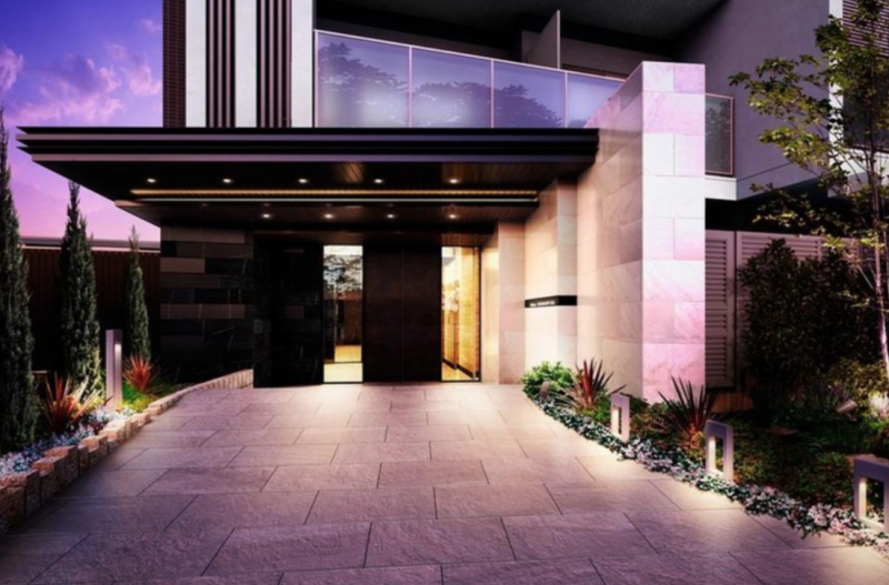 ファイル:ブリシア西日暮里 エントランスアプローチ完成予想CG.png