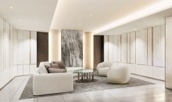 プラウド覚王山御棚町　エントエランスホール完成予想図