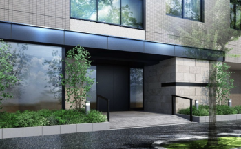 ルジェンテ両国　エントエランスアプローチ完成予想図