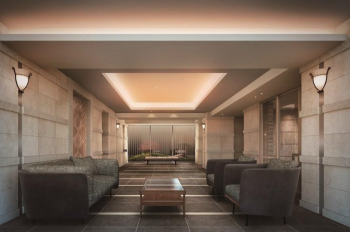 ローレルコート西宮里中町　エントランスホール完成予想図