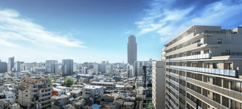 ファイル:猿江恩賜公園レジデンス ザ・スカイ（東棟）外観完成予想図.png