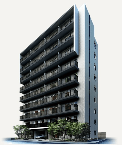 ファイル:オープンレジデンシア北綾瀬 外観完成予想図.png