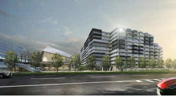 クレヴィアシティ西神中央　外観完成予想図2