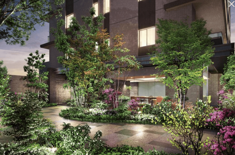 ファイル:バウス朝霞根岸台 エントランスアプローチ完成予想CG 2.png