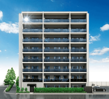 プレシス船堀　外観完成予想図