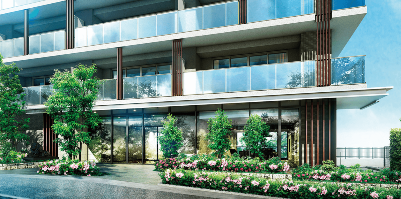 ファイル:ライオンズ狭山グランテラス エントランス完成予想CG.png