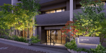 イニシア町田　エントエランスアプローチ完成予想図