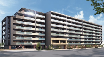 パデシオン長岡京 -西山天王山駅前-　外観完成予想図1