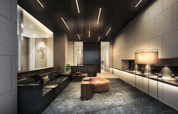 プラウド世田谷千歳台 ラウンジ完成予想CG