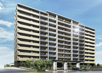 プレサンス ロジェ 西九条パークフロント　外観完成予想図1