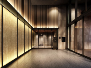 ポレスター長岡ステーションテラス　エントランスホール完成予想図