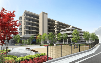 ヴェレーナ鎌倉深沢　提供公園＆外観完成予想図