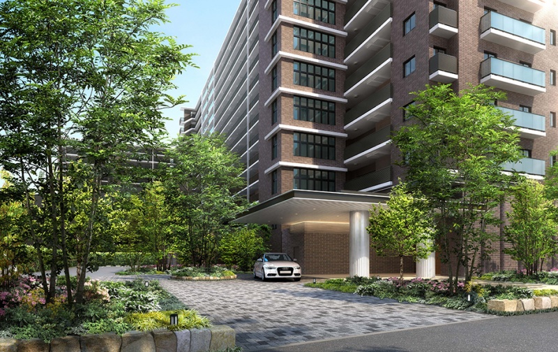 ファイル:京都桂川つむぎの街 ブライトスクエアグランドエントランス.jpg