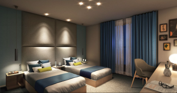 杜の街グレース 岡山 ザ・タワー　ゲストルーム完成予想CG1