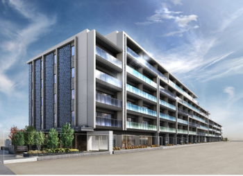 エクセレントシティ清瀬ザ・グレイス　外観完成予想CG