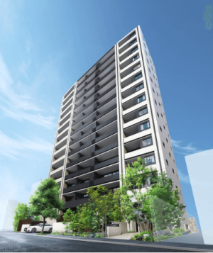 クリオ福岡博多ミッドグレイス　外観完成予想図1