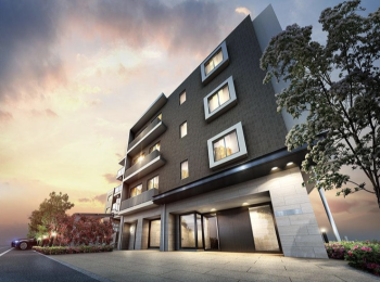 センチュリー武蔵境ソルミタージュ　エントランシスアプローチ完成予想図