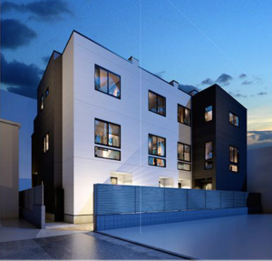 リムテラス三軒茶屋ザ・クラス　外観完成予想図